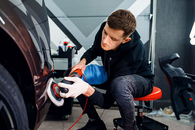 Bumper Bar Repair and Polish